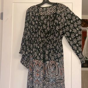 VERY FLATTERING POPULAR ANGIE PRINT DRESS